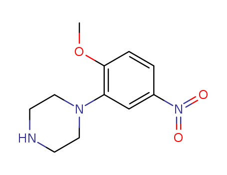 1-(2-methoxy-5-nitrophenyl)piperazine