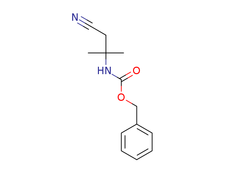 benzyl 1-cyano-2-methylpropan-2-ylcarbamate