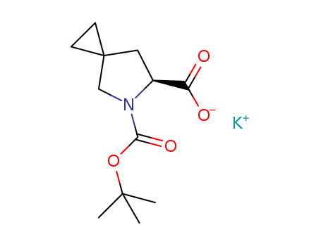 (6S)-5-Azaspiro[2.4]heptane-5,6-dicarboxylic acid 5-(1,1-diMethylethyl) ester potassiuM salt