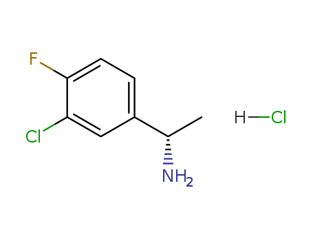 (R)-1-(3-CHLORO-4-FLUOROPHENYL)ETHANAMINE-HCl