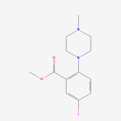 methyl 5-iodo-2-(4-methylpiperazin-1-yl)benzoate