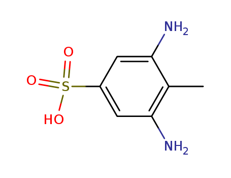 2,6-DIAMINO TOLUENE-4-SULFONIC ACID
(3,5-Diamino-4-methyl-benzenesulfonic acid)