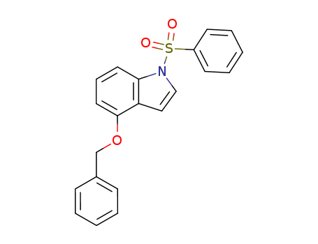 4-(benzyloxy)-1-(phenylsulfonyl)-1H-indole