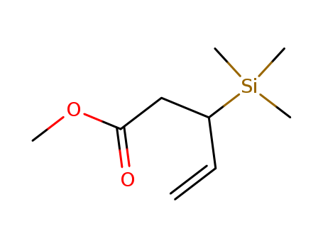 METHYL 3-(TRIMETHYLSILYL)-4-PENTENOATE