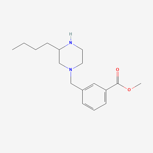 methyl 3-((3-butylpiperazin-1-yl)methyl) benzoate