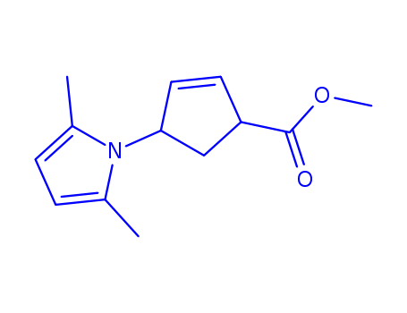 (1R,4S)-methyl 4-(2,5-dimethyl-1H-pyrrol-1-yl)cyclopent-2-enecarboxylate