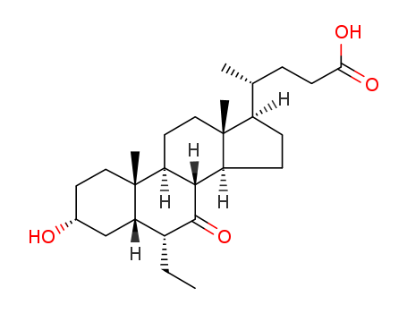 (R)-4-((3R,5S,6R,8S,9S,10S,13R,14S,17R)-6-ethyl-3-hydroxy-10,13-dimethyl-7-oxohexadecahydro-1H-cyclopenta[a]phenanthren-17-yl)pentanoic acid