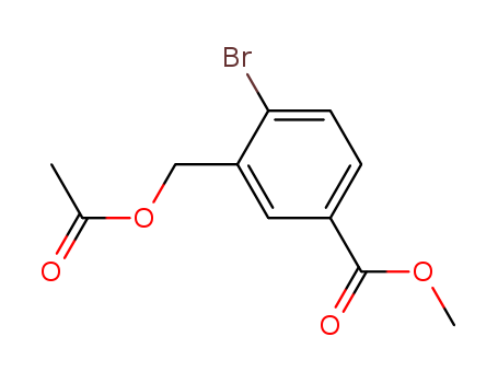 methyl 3-(acetoxymethyl)-4-bromobenzoate