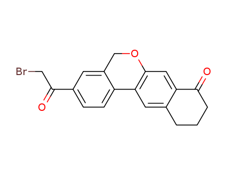 3-(2-bromoacetyl)-10,11-dihydro-5H-dibenzo[c,g]chromen-8(9H)-one