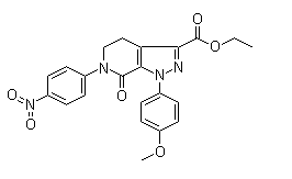 ethyl 1-(4-methoxyphenyl)-6-(4-nitrophenyl)-7-oxo-4,5,6,7-tetrahydro-1H-pyrazolo[3,4-c]pyridine-3-carboxylate