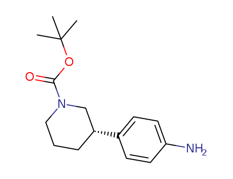 (S)-tert-butyl 3-(4-aminophenyl)piperidine-1-carboxylate