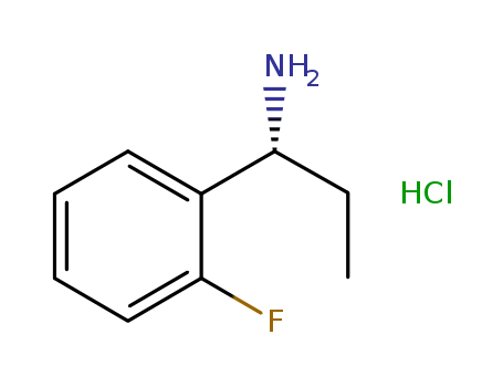 (R)-1-(2-FLUOROPHENYL)PROPAN-1-AMINE-HCl