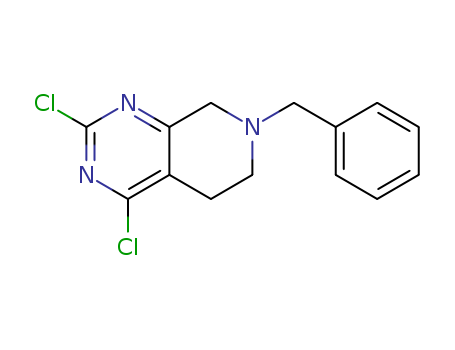 7-benzyl-2,4-dichloro-5,6,7,8-tetrahydropyrido[3,4-d]pyrimidine