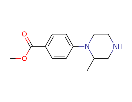 methyl 4-(2-methylpiperazin-1-yl)benzoate