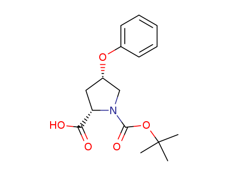 (2S,4S)-1-(tert-butoxycarbonyl)-4-phenoxypyrrolidine-2-carboxylic acid