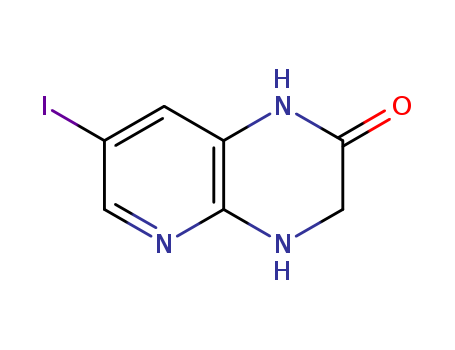 7-iodo-3,4-dihydropyrido[2,3-b]pyrazin-2(1H)-one