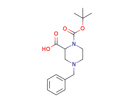 4-benzyl-1-Boc-piperazine-2-carboxylic acid