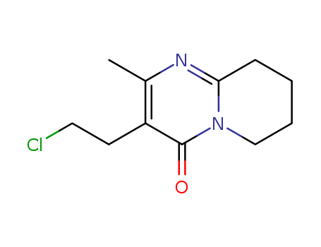 3-(2-chloroethyl)-2-methyl-6,7,8,9-tetrahydro-4H-pyrido[1,2-a]pyrimidin-4-one